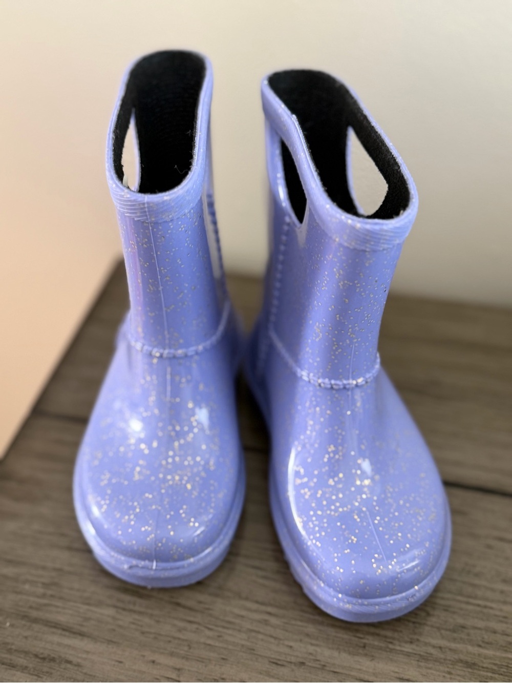 UGG Kids Glitter Rain Boots - Purple